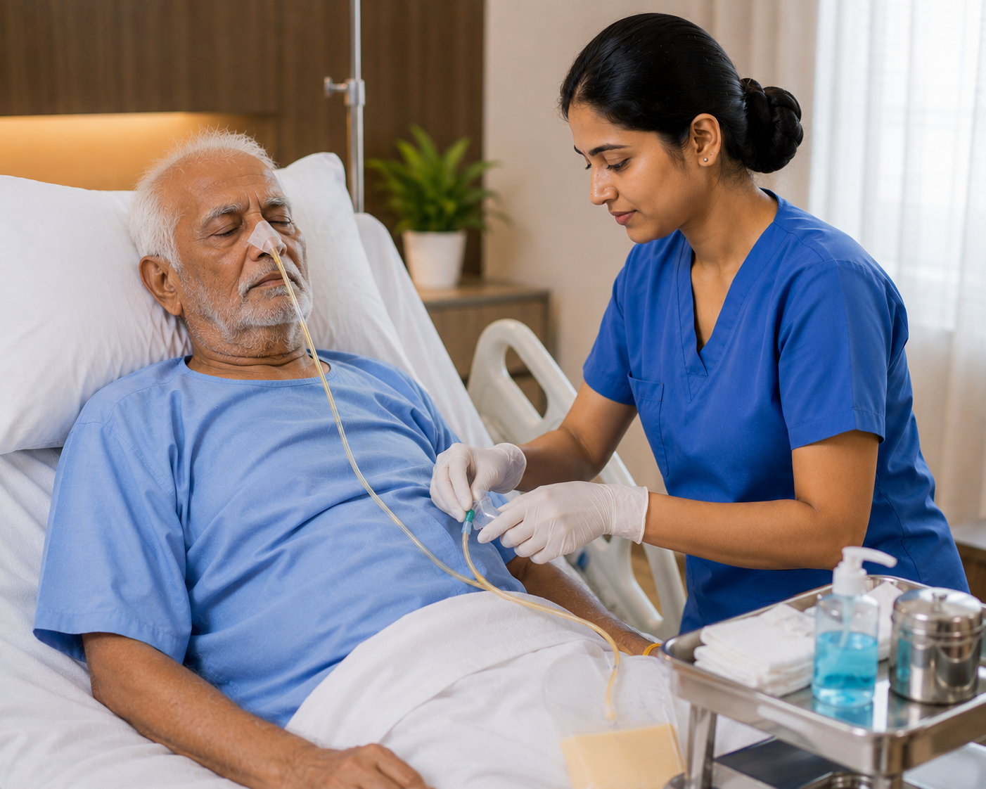 Feeding Tube (Ryles Tube) Care & Insertion